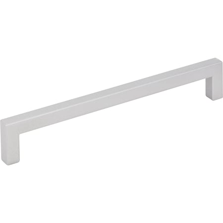 Elements 160 mm Center-to-Center Matte Silver Square Stanton Cabinet Bar Pull 625-160MS